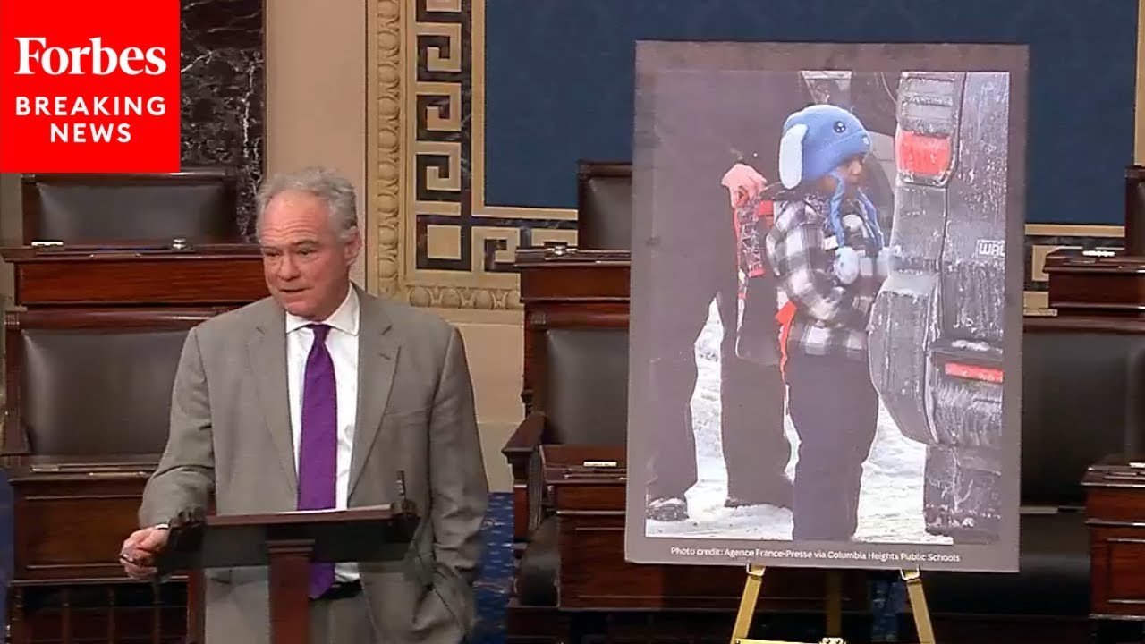 Tim Kaine Reads Series Of 'Bigoted' Quotes From Trump During Tirade Against His Immigration Policies
