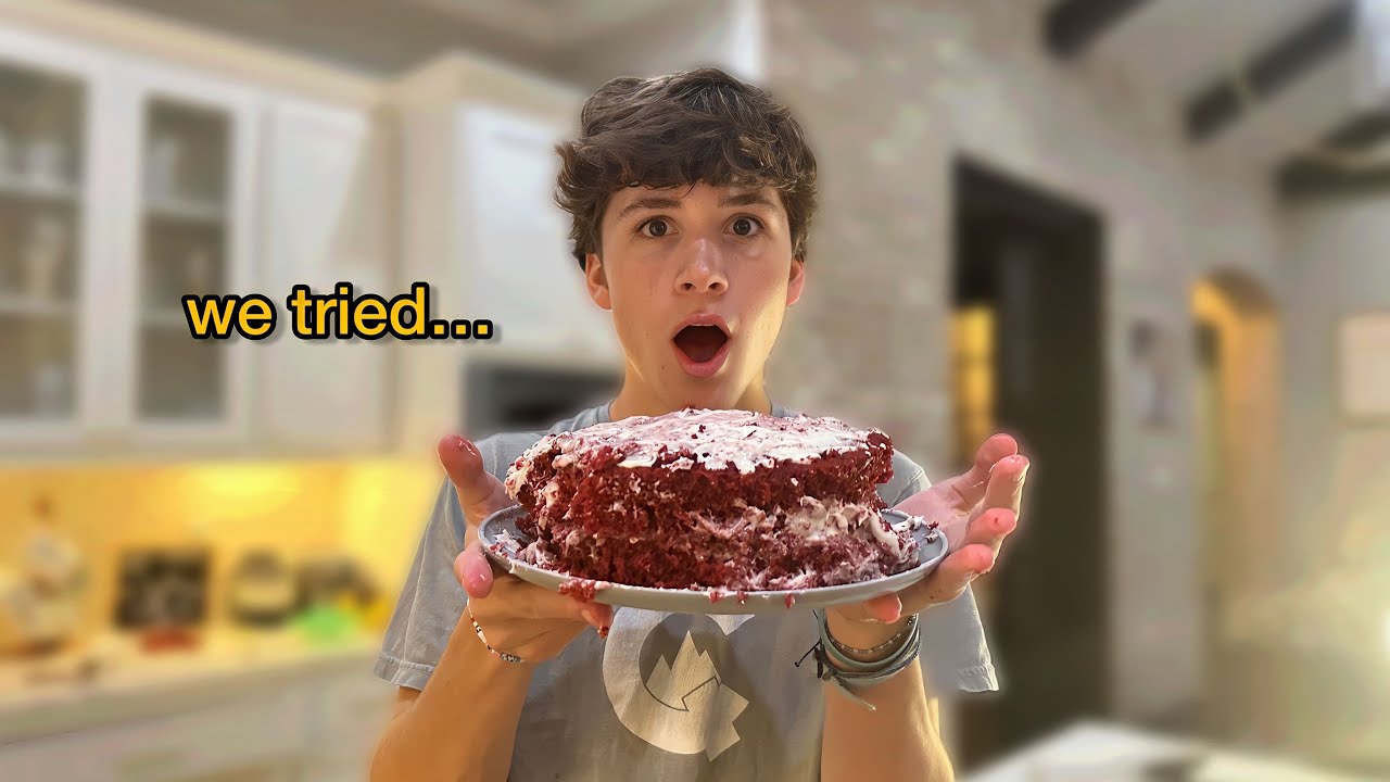we *TRIED* to make a cake… (day 5-30)