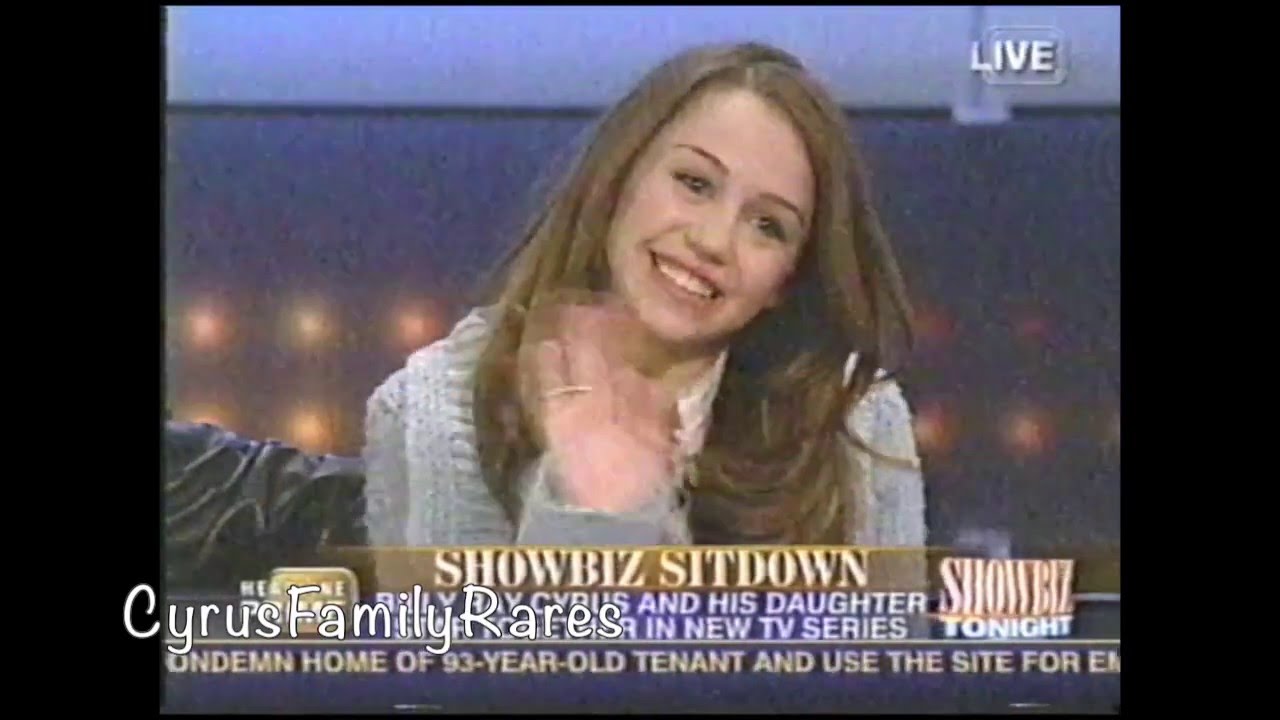 Miley Cyrus very first interview as 