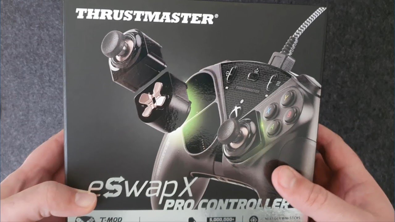 Thrustmaster eSwap X Pro Controller f. Xbox One, Xbox Series X|S, Windows 10 - Unboxing und Hands-on