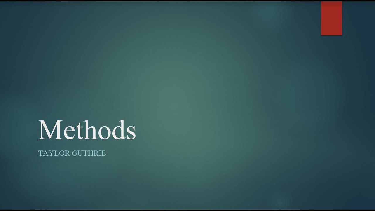 Cognitive Neuroscience Methods