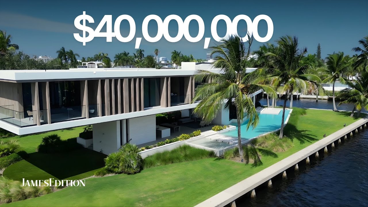 Florida’s Most Unique $40M Waterfront Mansion | JamesEdition