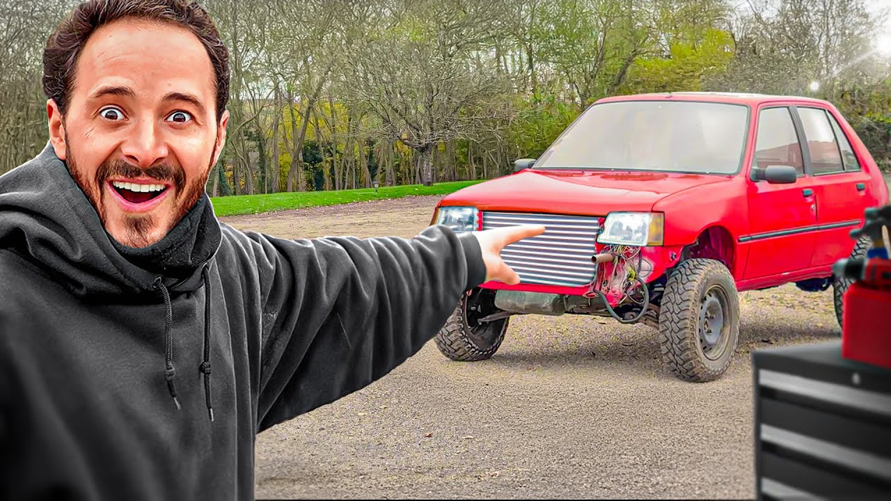 Я почти закончил 205 4x4! (Трансмиссия 4х4 и большой радиатор!)