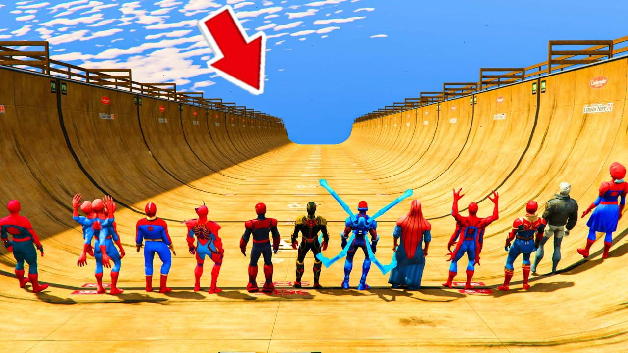 ӨРМЕКШІ АДАМДАР РАМПАДАН СЕКІРІП ЖАРЫСТЫ (GTA V)