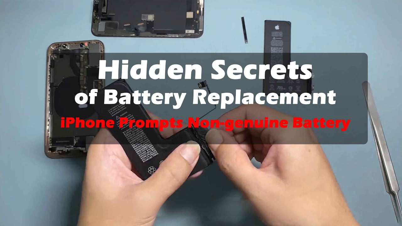 iPhone Prompts Non genuine Battery | Hidden Secrects | iPhone Battery Replacement