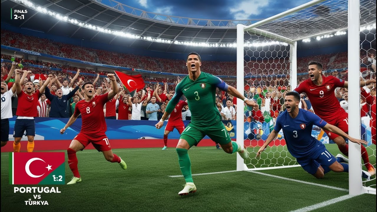 Portugal vs Turkiya Football Match | EA SPORTS FC MOBILE 24 GLOBAL Gameplay
