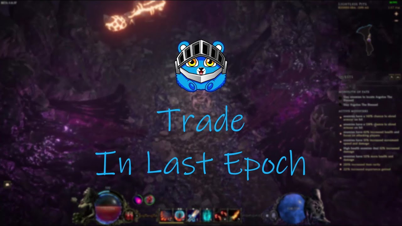 Let's Talk About Trade In Last Epoch