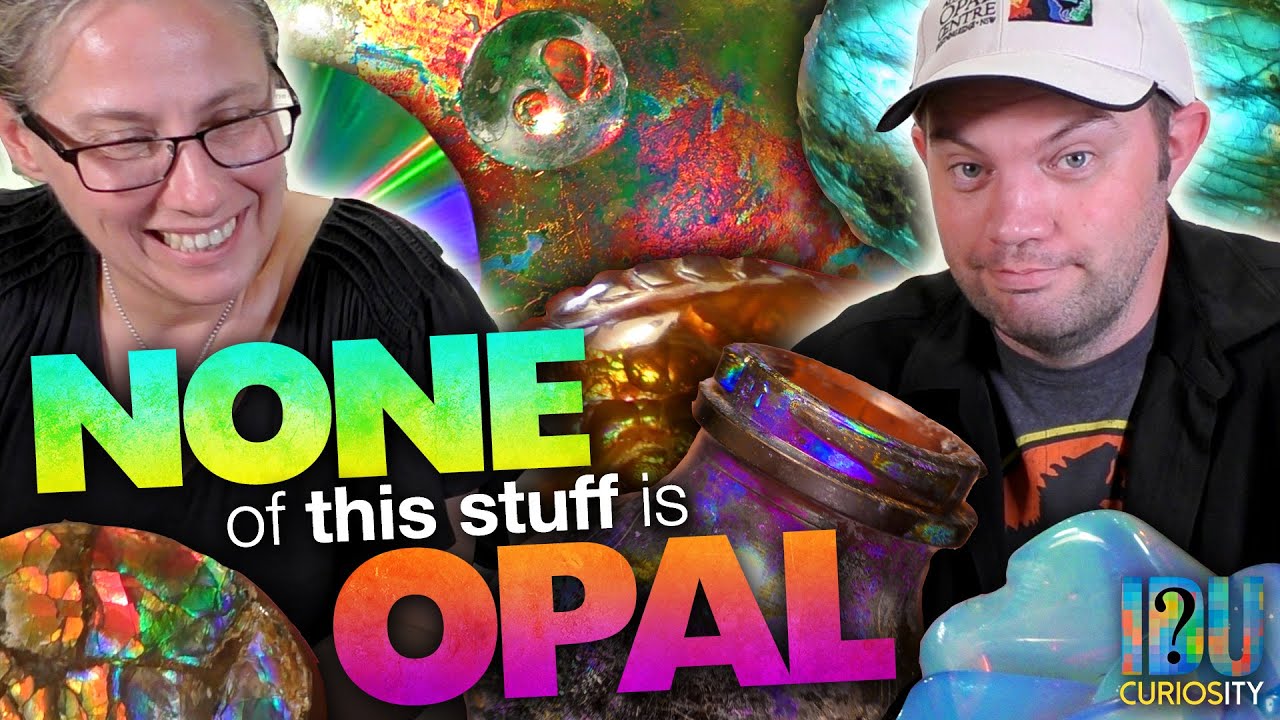 Stuff that Looks Like Opal - Geological, Biological & Man-Made Opal Impostors