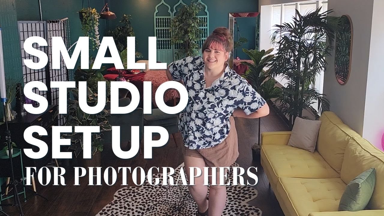 Small Studio Setup Tour | Space-Saving Tips for Photographers