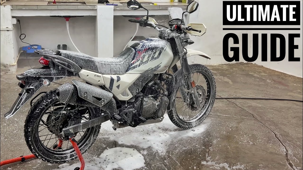 How To Properly Wash A Motorcycle!