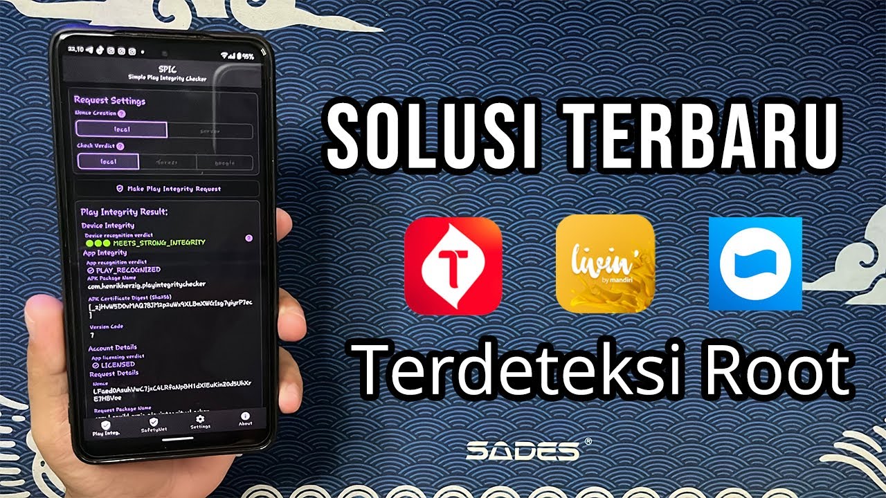 DI JAMIN TEMBUS! - Solusi Terbaru Mbanking & Ewallet Terdeteksi Root - Strong Integrity