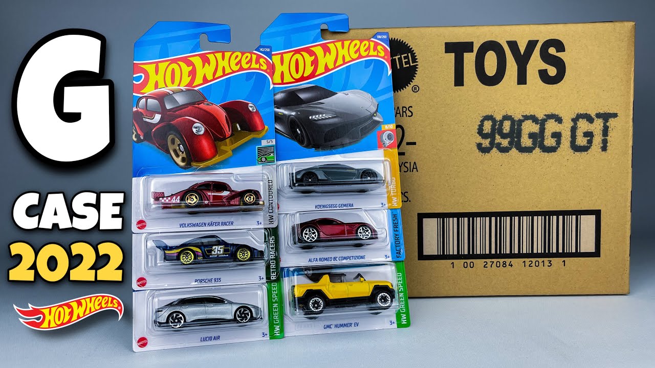 Распаковка Hot Wheels - G Case 2022