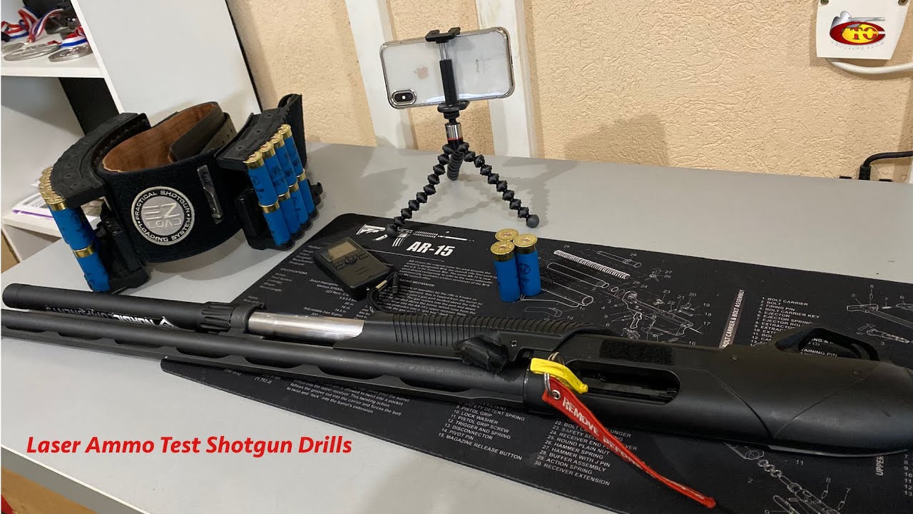 Confinement Dry Fire Shotgun with Laser Ammo