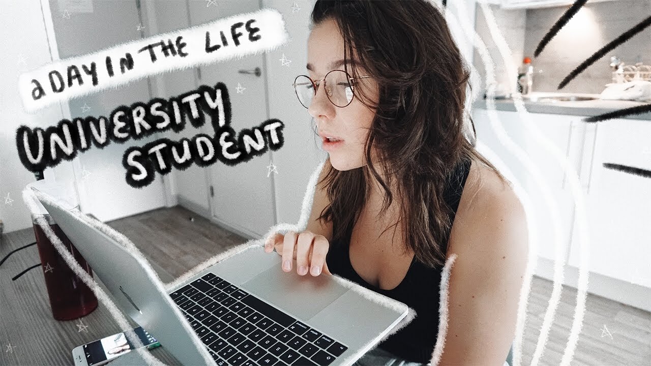 a REALISTIC day in the life of a UNIVERSITY student