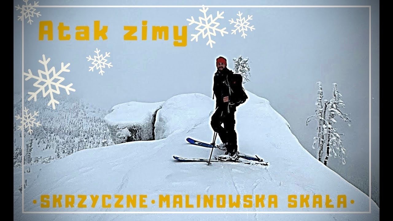 Piękna zima w Beskidach, Skrzyczne i Malinowska Skała na skiturach 