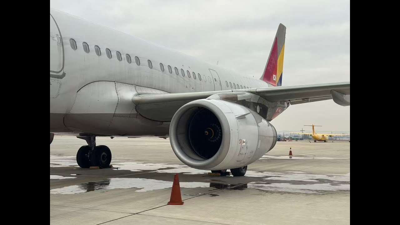 Dec-19-2025 Asiana Airlines OZ3355(HL8059) A321-200 Beijing Capital (PEK) Airport Landing