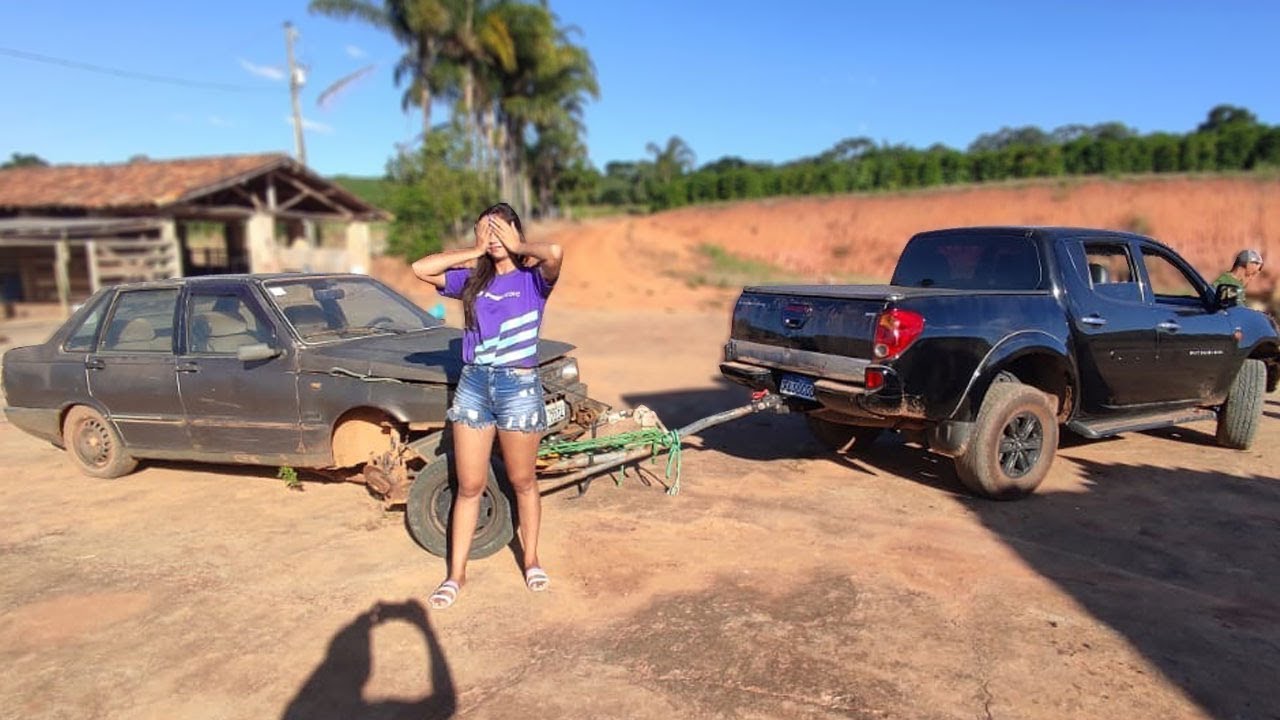 Busquei um Carro em Troca de 60 Madeiras de Eucalipto!