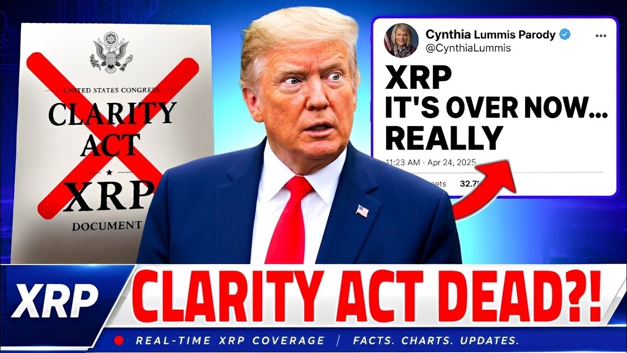 НОВОСТИ XRP СЕГОДНЯ: Clarity Act отменили?! Что теперь будет с XRP &mdash; Срочно