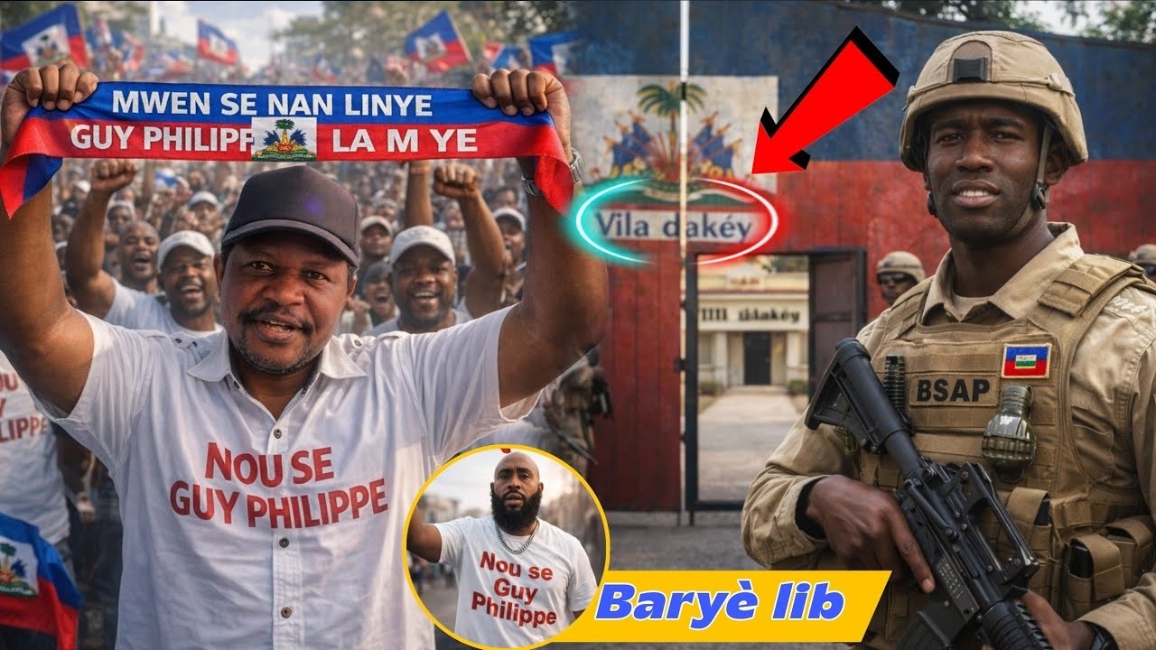 Solda Ameriken debake nan peyi Dayiti gwo menas kont GUY PHILIPPE