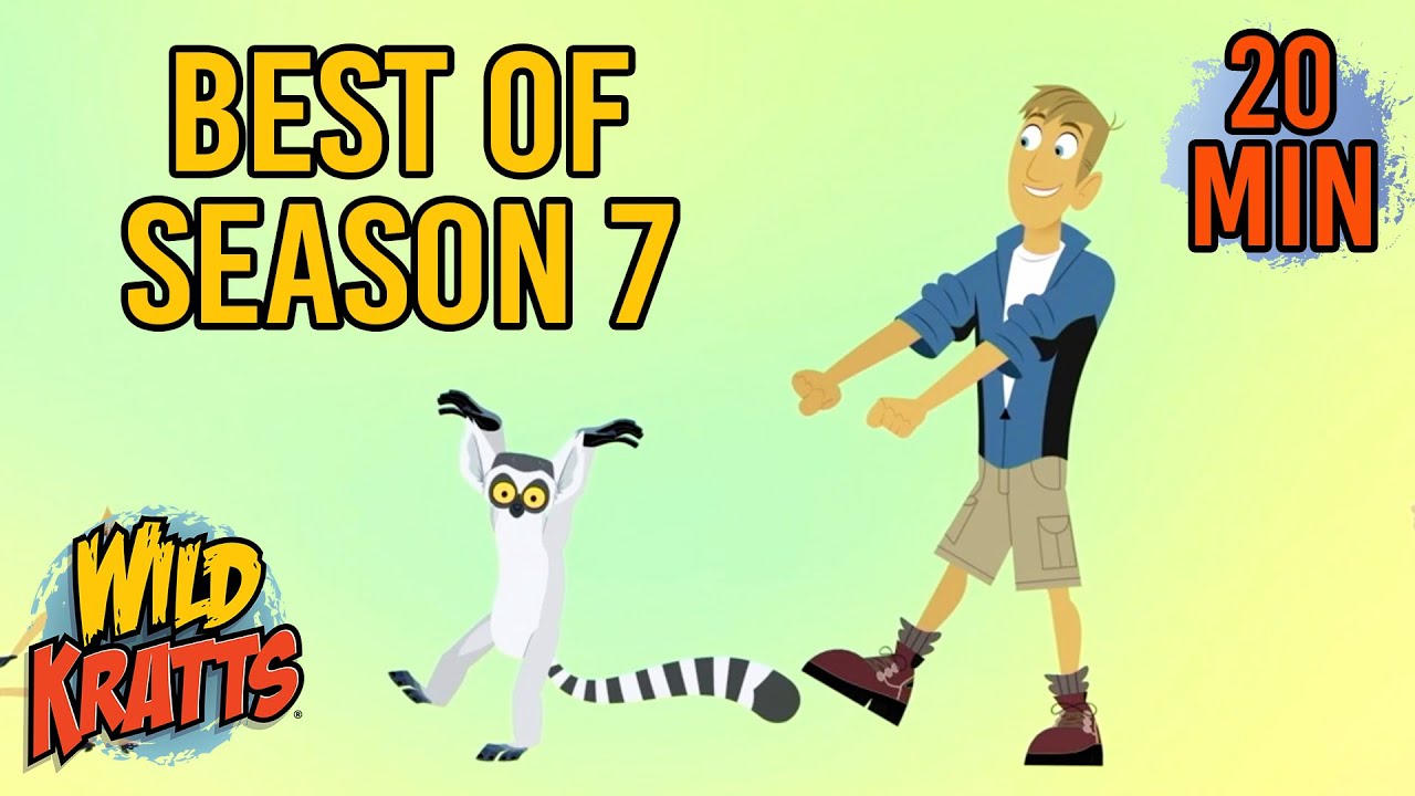 Best Moments from Season 7 | Animals for Kids | Wild Kratts