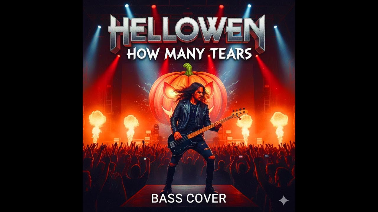 Helloween – How Many Tears | Epic Power Metal Bass Cover   🇩🇪