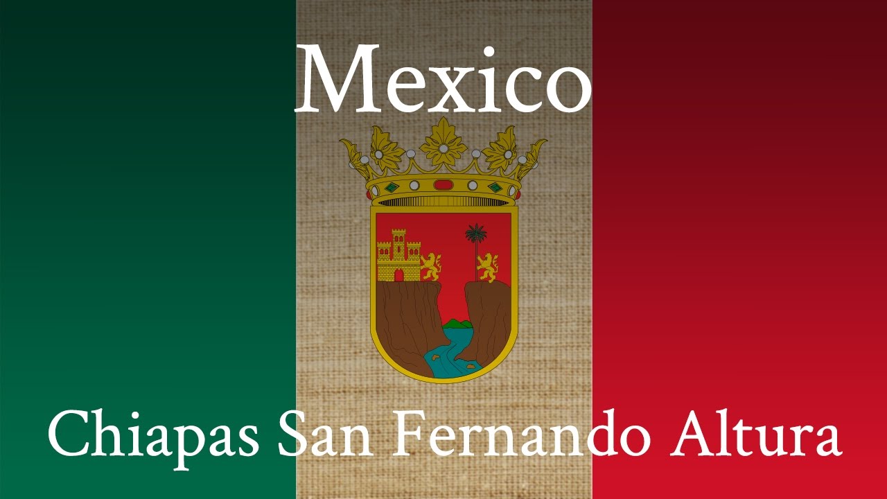 Mexico Chiapas San Fernando Altura
