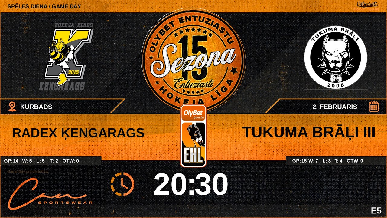 🎧🎤2026 02 02 | RADEX ĶENGARAGS (KNG) - TUKUMA BRĀĻI III (TB3) | E5