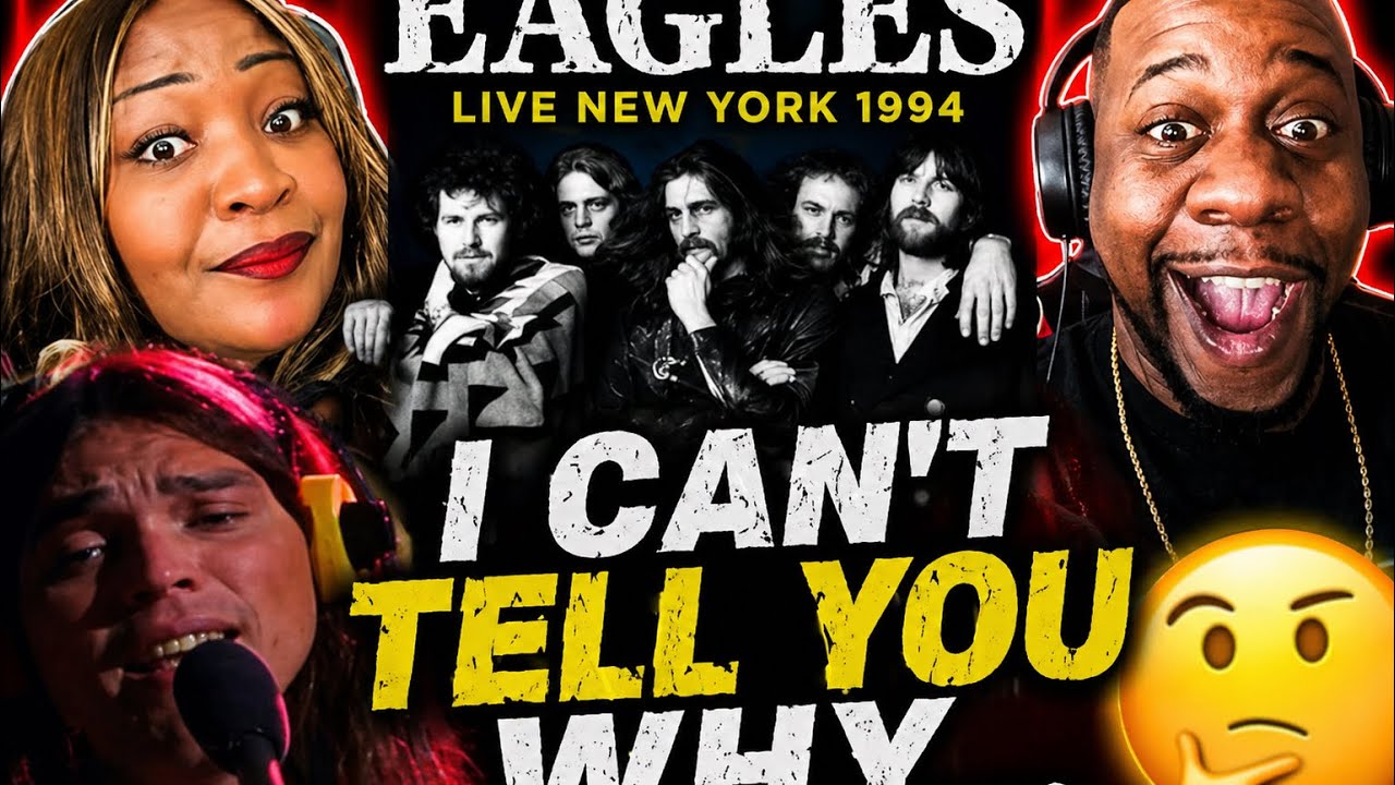 LOVE THIS SONG!!!  EAGLES - I CAN'T TELL YOU WHY (REACTION)