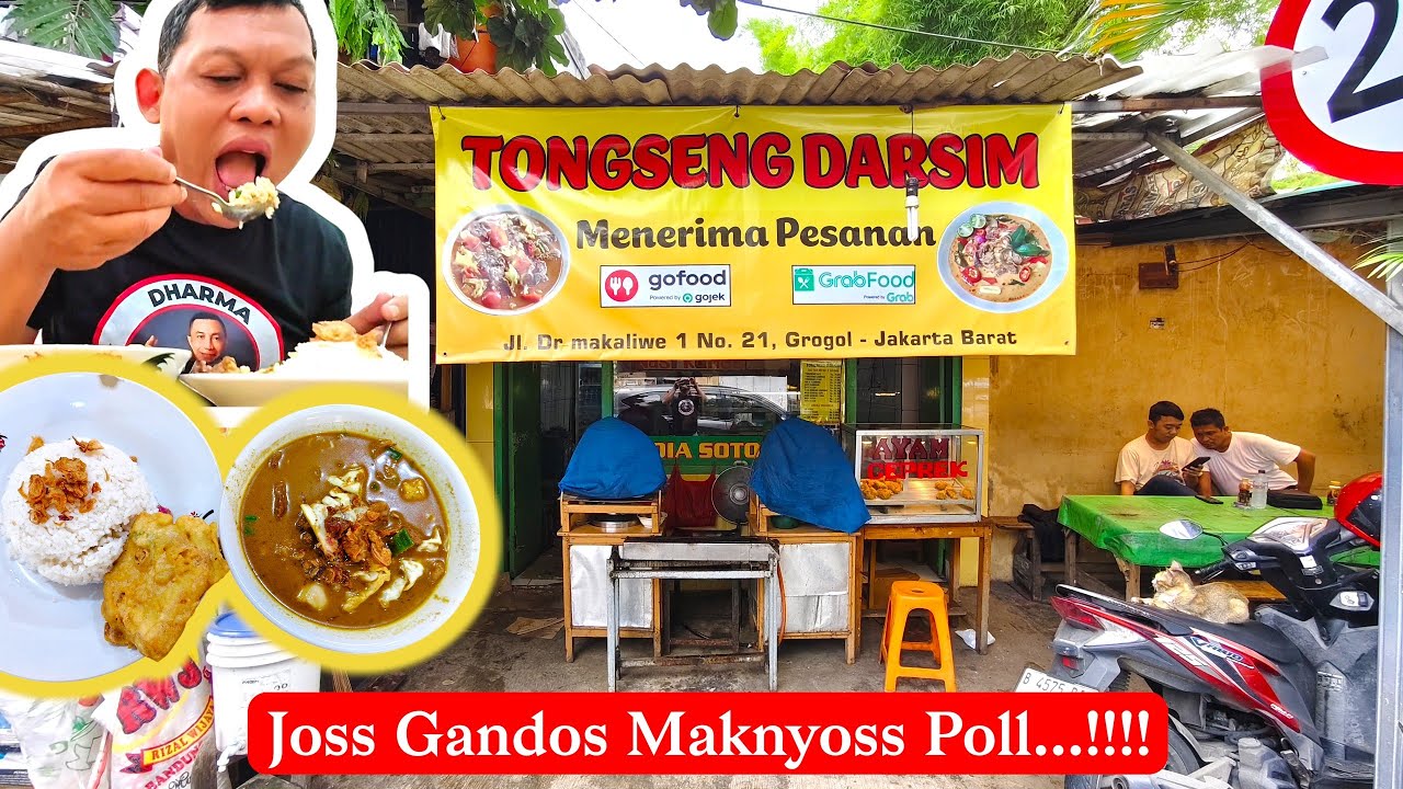 Tongseng Kambing Darsim Makaliwe Grogol Jakarta Barat:Joss Gandos Poll Maknyoss‼️