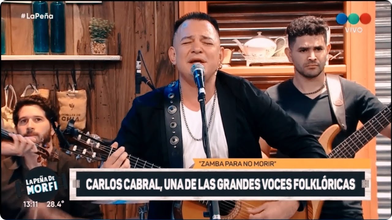 Carlos Cabral - Zamba para no Morir (TELEFE)