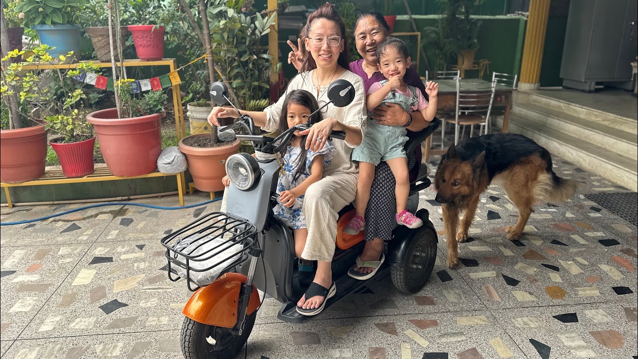 Useful Bike for elderly people..Highly recommended by My Ama//Sunday vlog/India vlog