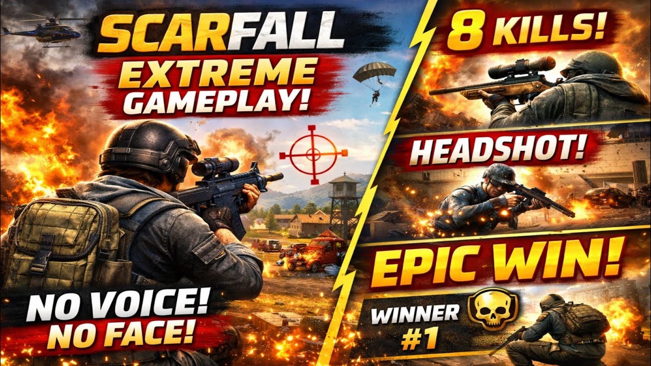 INDIAN FIRST GAME LIKE PUBG LITE, BGMI 🤯 SCARFALL 2.0 DOWNLOAD LINK | Scarfall 2.0 Beta Released 
