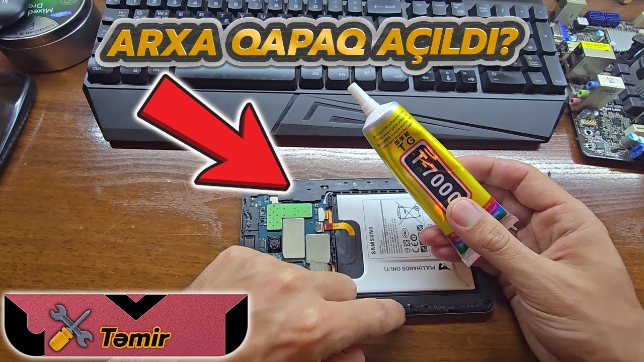 Telefon Arxa Qapağı Açıldı? 5 Dəqiqəyə Düzəlt