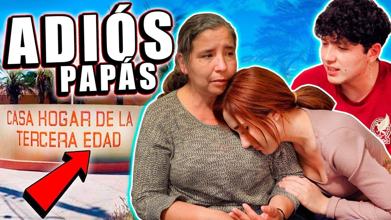 ENVIAMOS a mi mamá a un ASILO y así reaccionó 😢 *Broma extrema* | Carolina Díaz