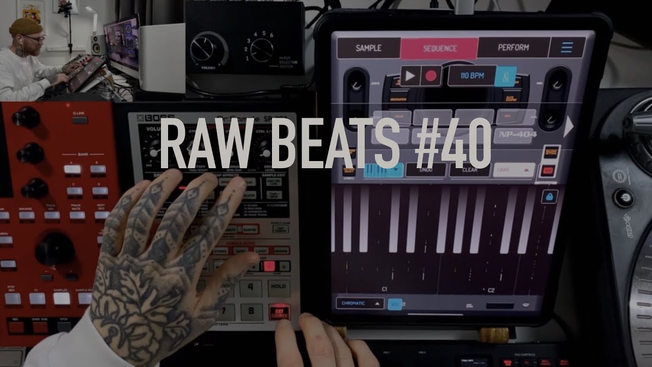 NervousCook$ - RAW Beats #40 - Making A Beat With Koala Sampler Using The Sp-303 FX