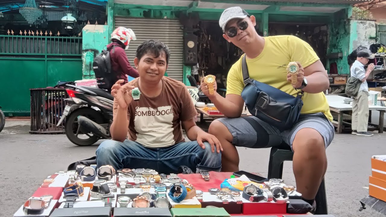 JAM BRANDED MEWAH‼️ ADA DI PASAR LOAK JATINEGARA 