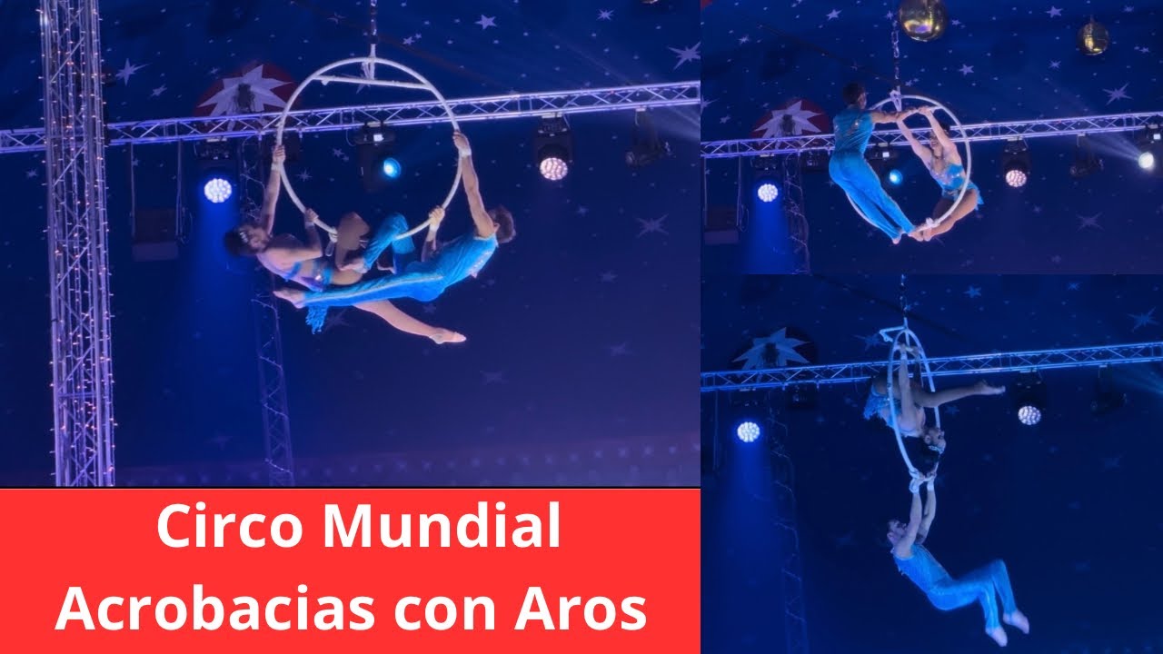 Circo 🎪 mundial en Madeira 🇵🇹 ACROBACIAS 🤸 CON AROS 😱 #alejafernandes17 