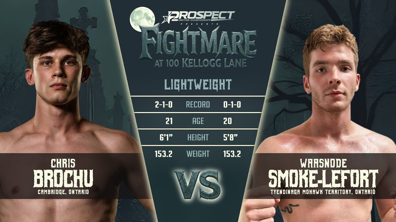 PFC 20: Chris Brochu vs Waasnode Smoke-Lefort