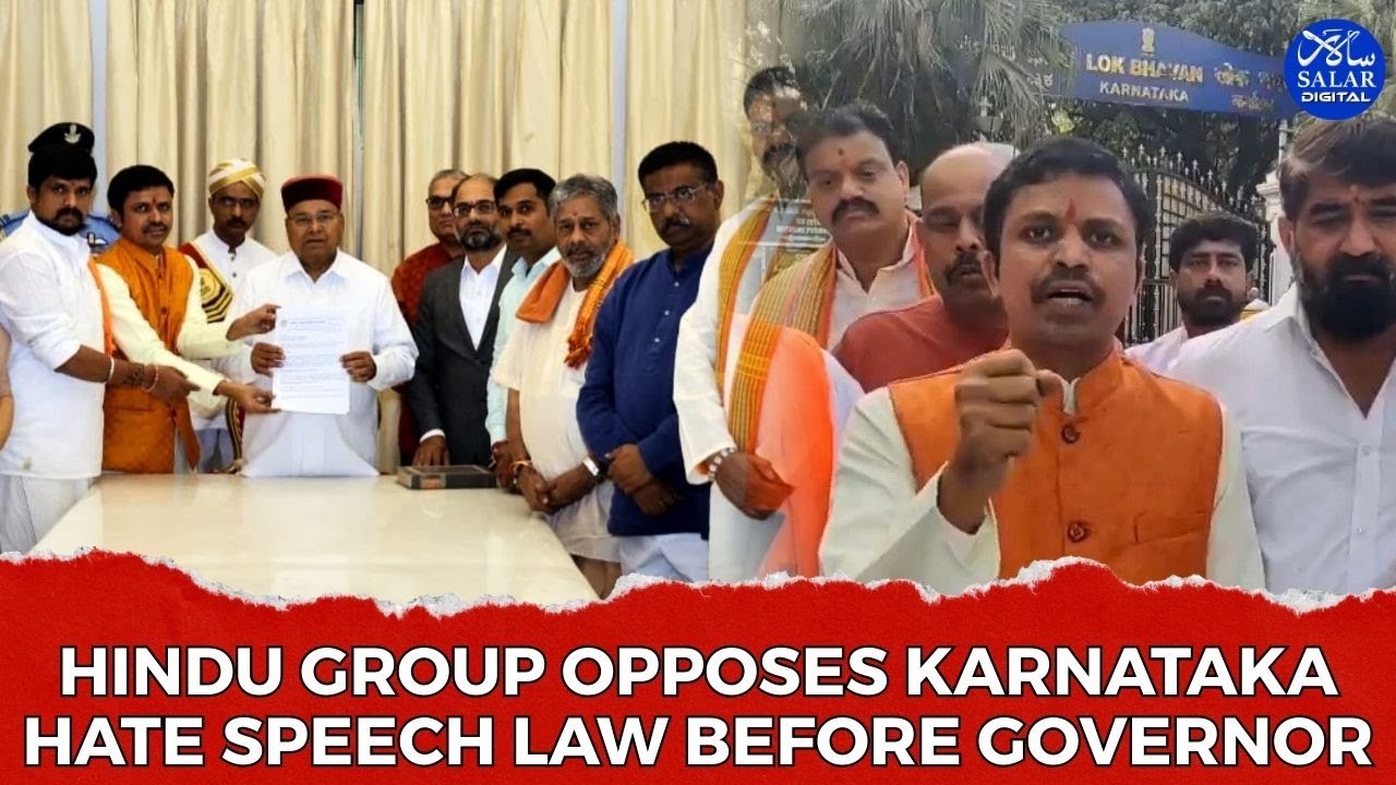 Hindu Outfit Urges Governor to Withhold Assent to Karnataka Hate Speech Bill
