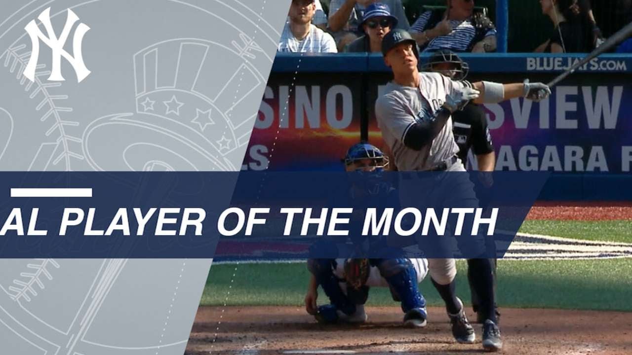 Player of the Month: Aaron Judge