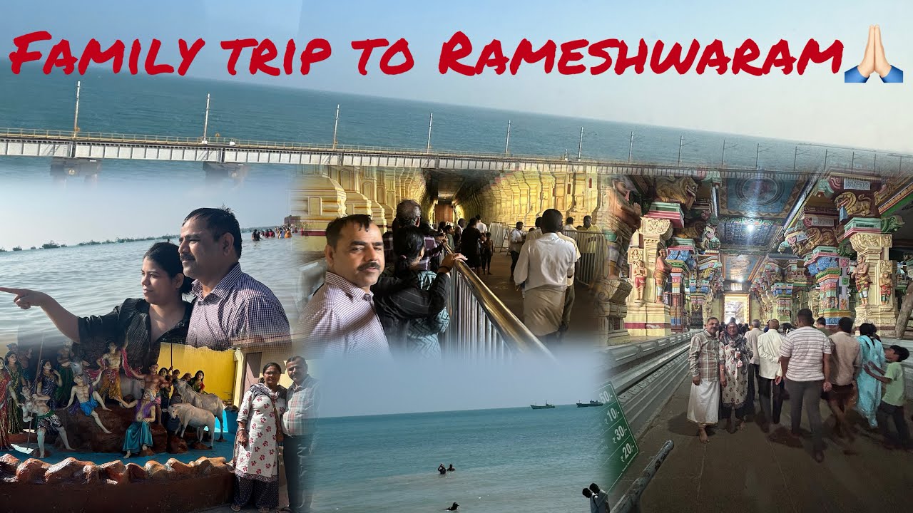 My very first vlog | 48 hours ki journey k baad finally | Sabne maze kiya | Rameshwaram Jyotiljng🙏🏻|