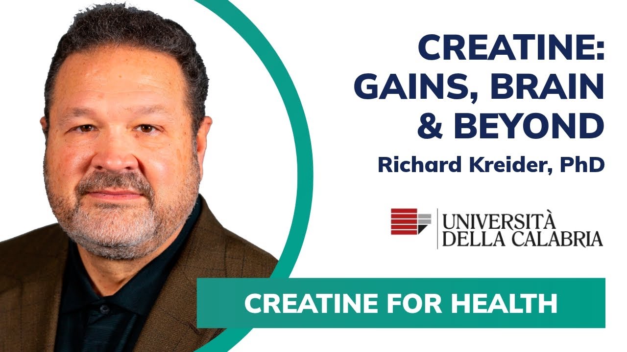 The FULL Power of Creatine: Gains, Brain & Beyond | Dr. Richard B. Kreider at UniCal (Rende, Italy)