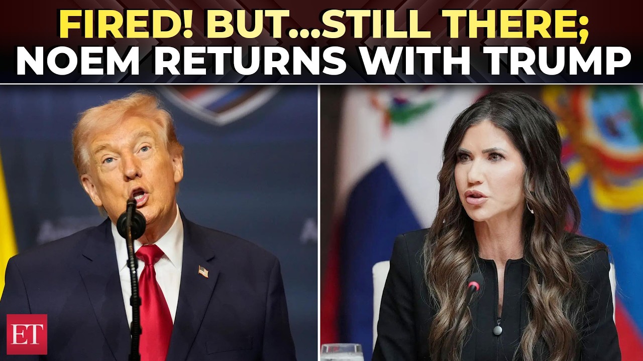 Kristi Noem returns to the spotlight with Trump at ‘Shield of the Americas’ summit after sudden exit