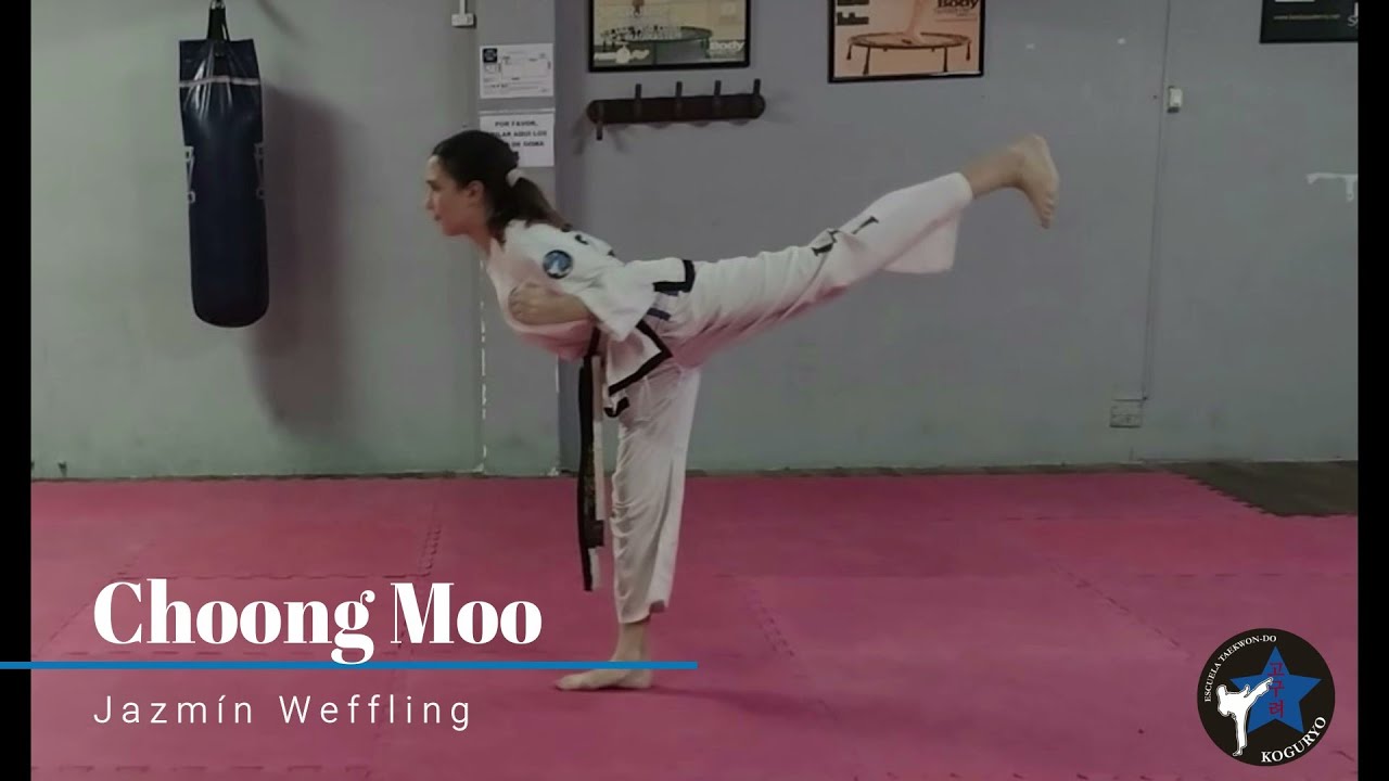 Choong Moo Tul- Patterns- Forma de cinturón rojo punta negra- Taekwon-Do ITF- ESCUELA KOGURYO