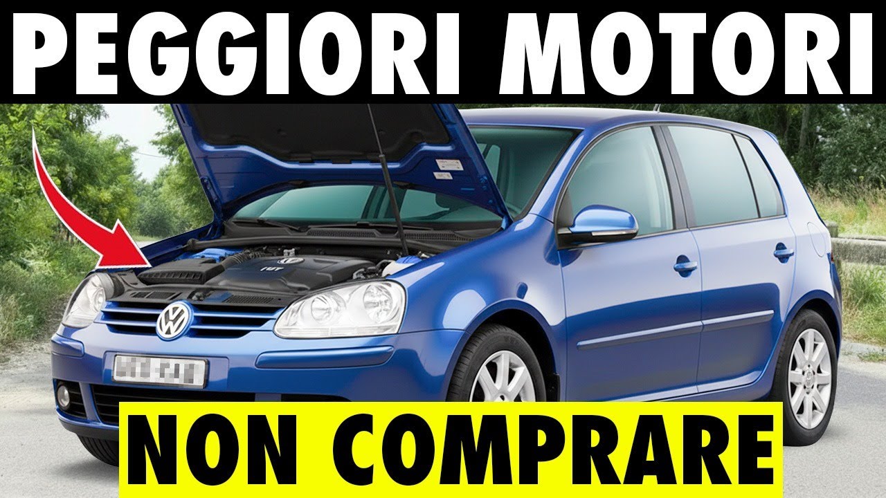4 PEGGIORI e 3 MIGLIORI motori VOLKSWAGEN che durano per sempre!