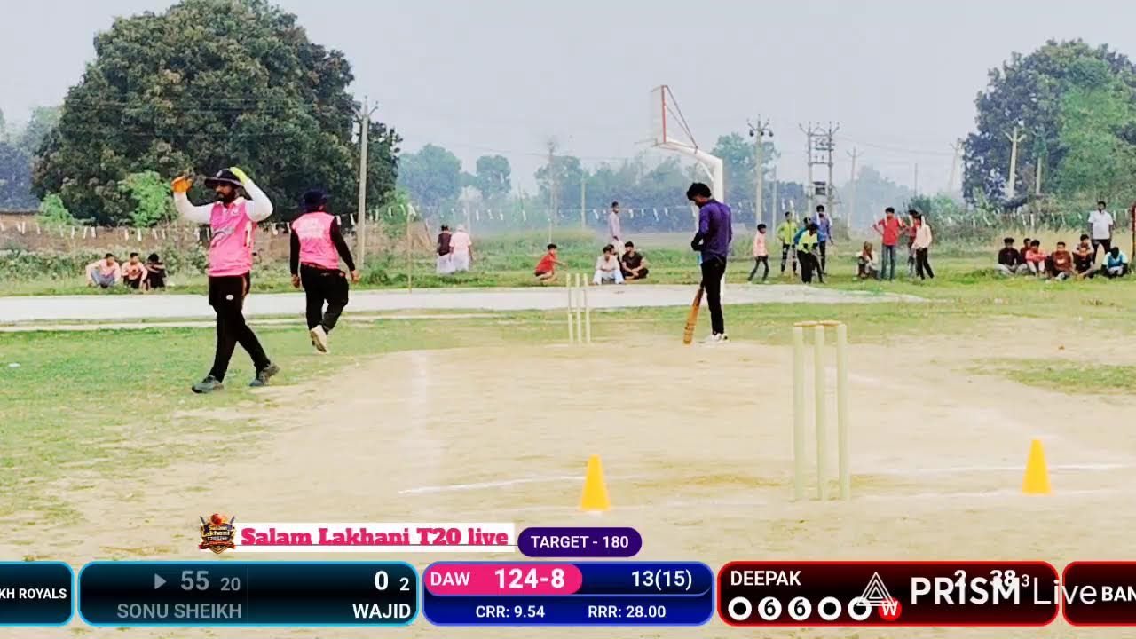 FIRST SEMIFINAL🇮🇳🏏
BANKI VS DAWALAKH ROYALS 
🏟️LATE VIDESHWAR GUNESHWAR MEMORIAL CUP