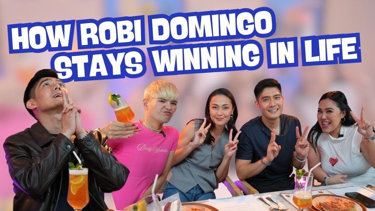 LET'S DRINK TO THAT Ep34: Robi Domingo: Hosting, Hustling & Holding It All Together |The JSM Channel