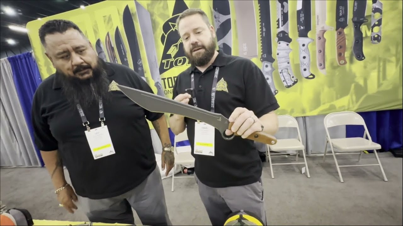 The 2024 Blade Show Booth of Tops Knives