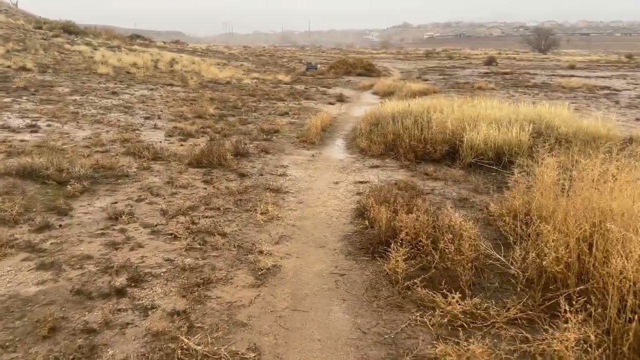 Hiking before the snowstorm 
