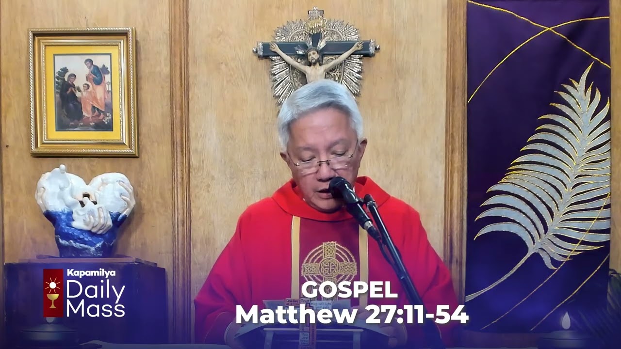 29 марта 2026 г. | Вербное воскресенье Страстей Господних | Воскресная месса Kapamilya